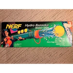 Nerf Hydro Bazooka Water Gun VTG in Box